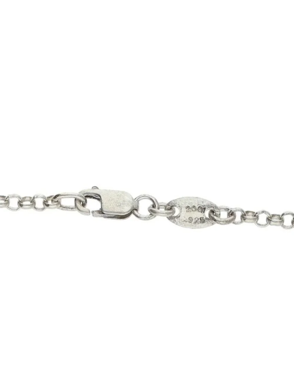 Chrome Hearts Neckchain Roll Chain Silver Necklace